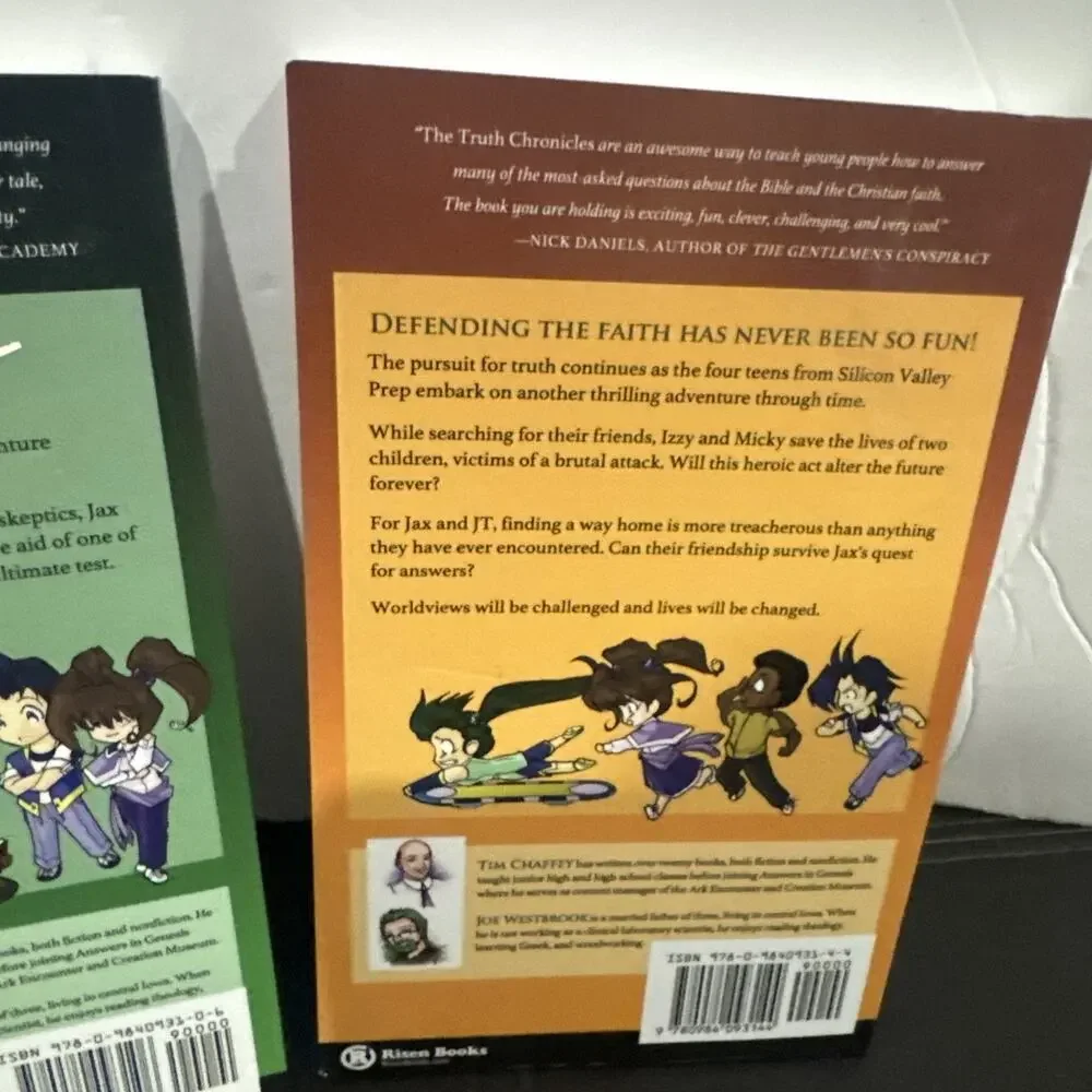 The Truth Chronicles Books 2 & 3 The Contest Rescue PB Tim Chaffey Lot Set